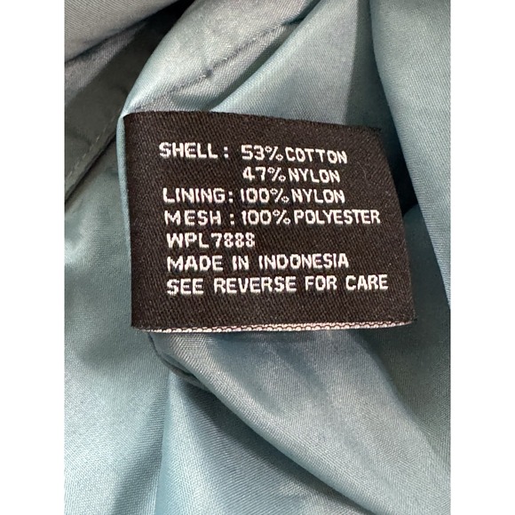 Anne Klein Trench Coat Women's 8 Blue Lined Preppy Pockets Long Sleeve - Picture 12 of 13